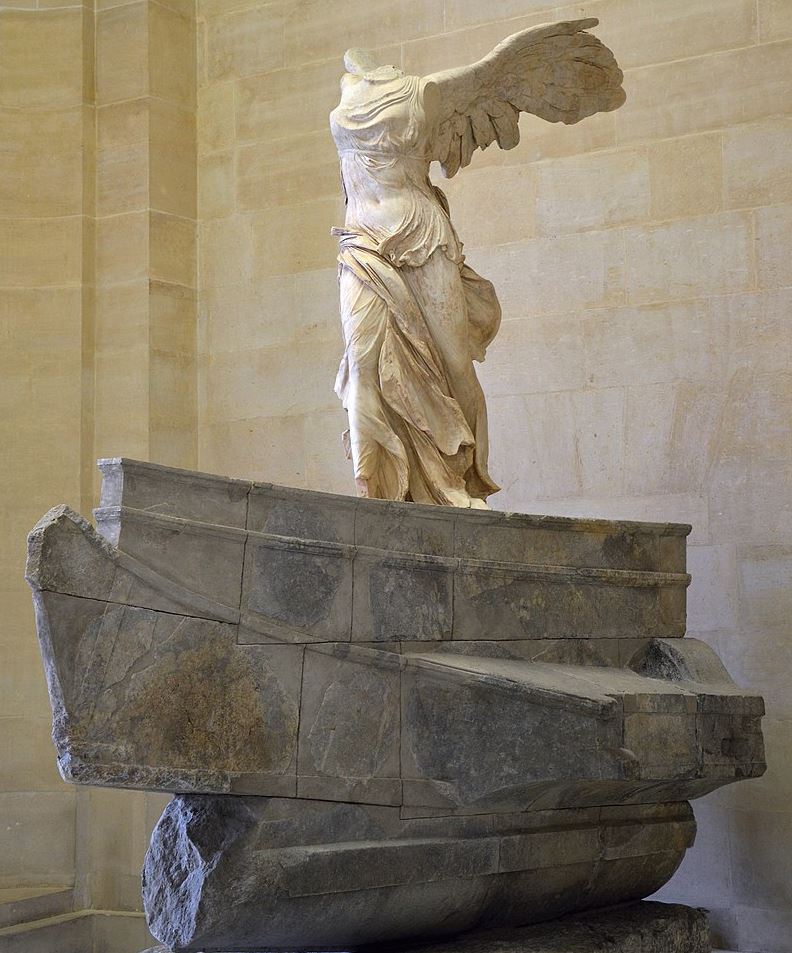 Winged Victory of Samothrace interesting facts