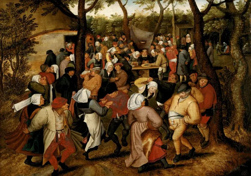 Wedding Dance in the Open Air by Pieter Brueghel the Younger