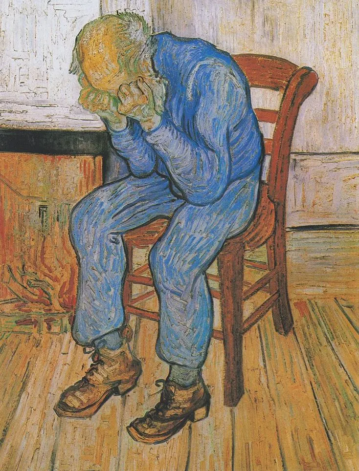 At Eternity’s Gate by Vincent van Gogh