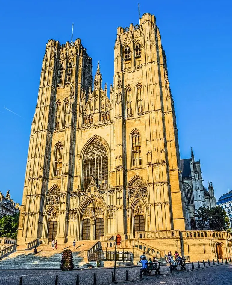 Cathedral of St. Michael and St. Gudula Brussels Architecture