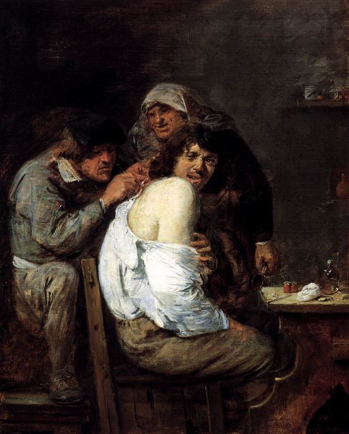 The Back Operation Adriaen Brouwer most famous paintings