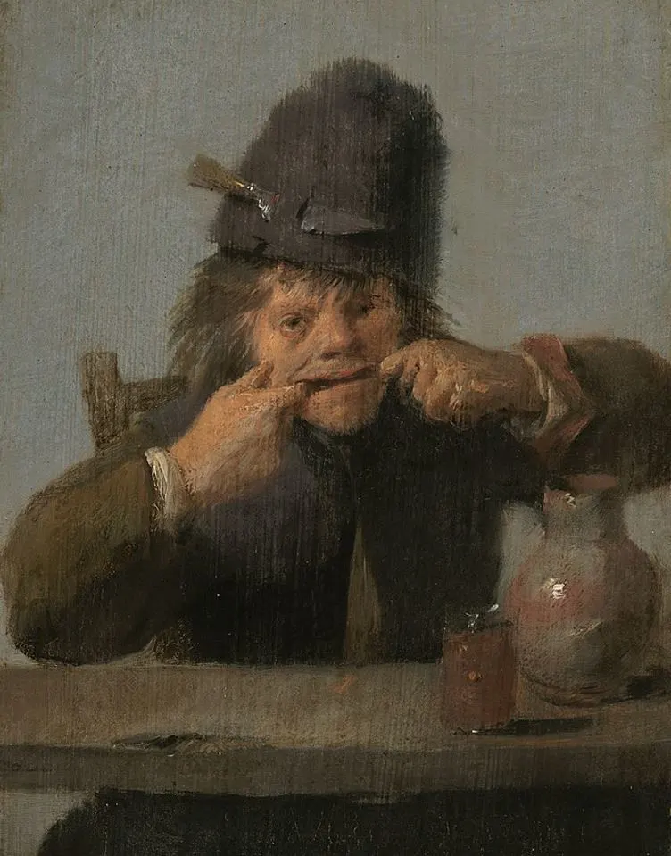 Youth Making a Face Adriaen Brouwer famous paintings