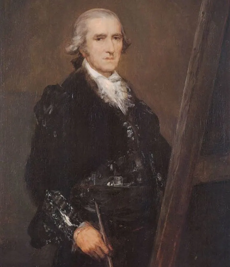 Portrait of Francisco Bayeu by Francisco Goya