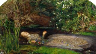 Ophelia by Millais pre raphaelite brotherhood paintings