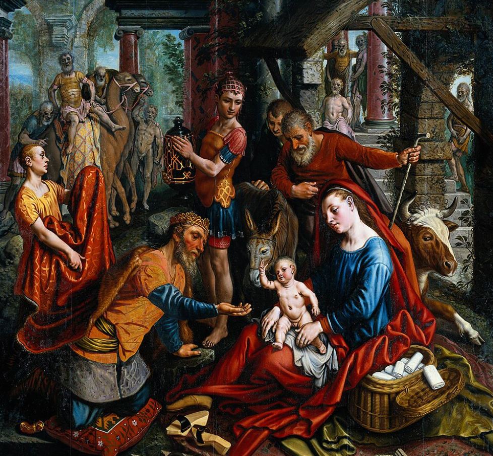 Top 10 Famous Paintings by Pieter Aertsen (1508-1575) 9 Adoration of the Magi Aertsen Pieter