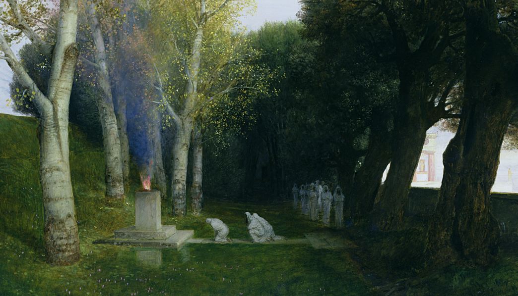 The Sacred Grove by Arnold Böcklin - 8 Fascinating Facts 7 Sacred grove second version